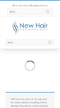 Mobile Screenshot of newhairtechnology.com